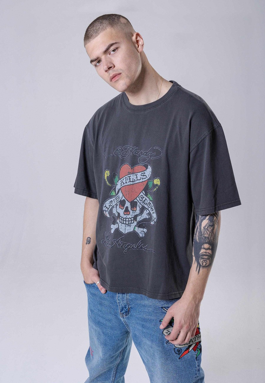 Ed Hardy Mens Love-Kills Slowly T-Shirt