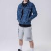 Ed Hardy Mens Panther-Light Denim Jacket