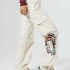 Ed Hardy Womens Tokyo Geisha Cargo Pants Trousers