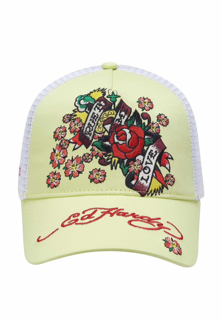 Ed Hardy True-To Twill Front Mesh Trucker