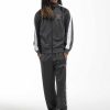 Ed Hardy Mens Mono-Skull-Tonal Tricot Zip Up Tracksuit Jacket