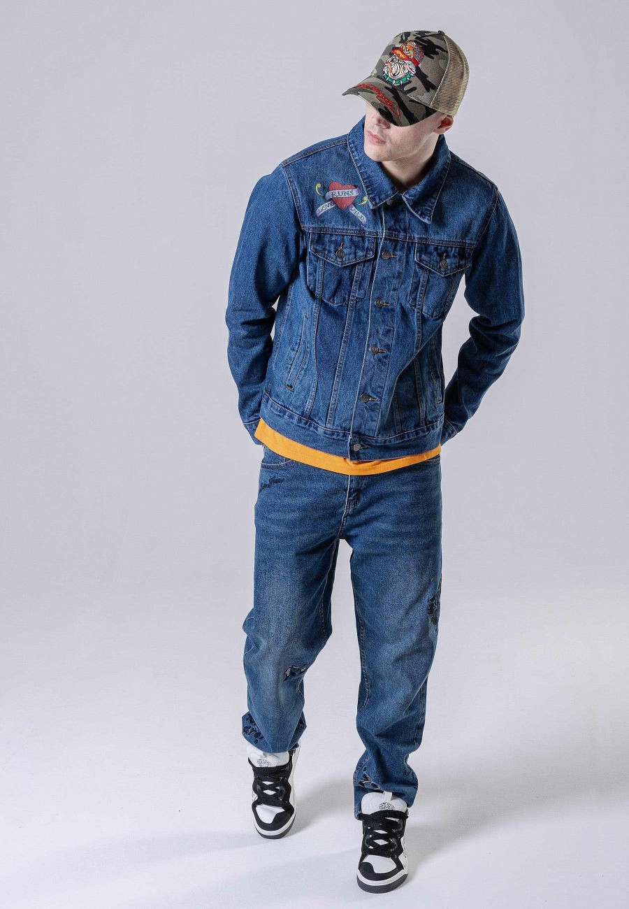 Ed Hardy Mens Tiger Mens Denim Jean