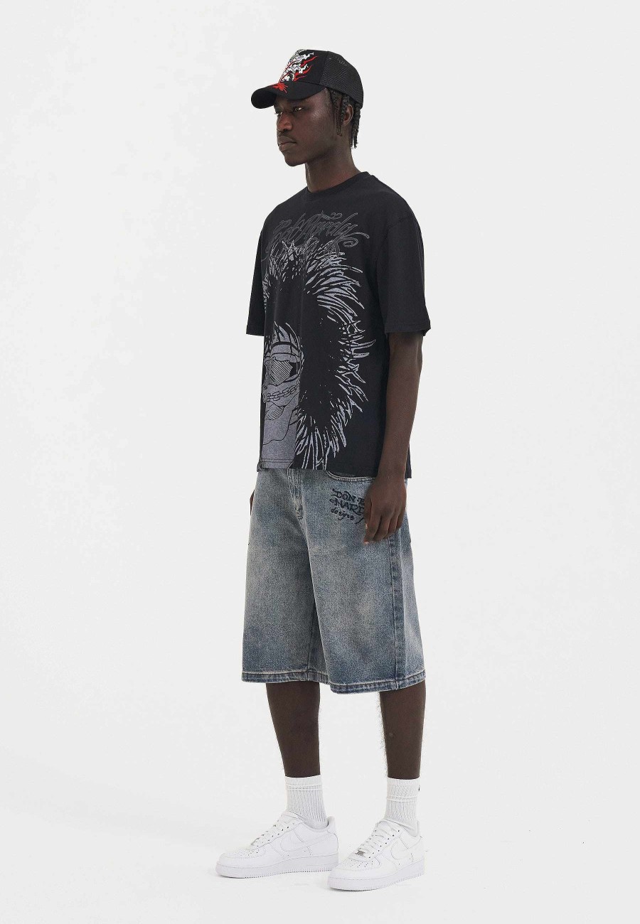 Ed Hardy Mens Pretty In Punk Relaxed Tshirt