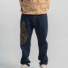 Ed Hardy Mens Mono-Skull Tattoo Denim Trousers Jeans