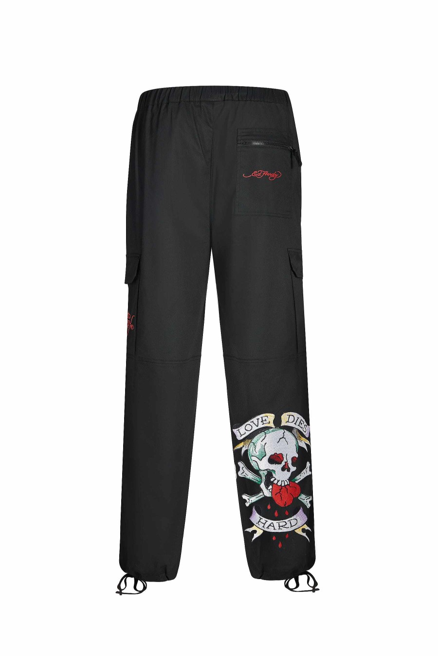 Ed Hardy Mens Love Dies Hard Cargo Pants Trousers