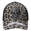 Ed Hardy Uni Skull-13 Twill Front Mesh Trucker Cap