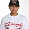 Ed Hardy Uni Brave-Heart-Glow Twill Front Mesh Trucker