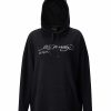 Ed Hardy Womens Nyc Mono Graphic Hoodie