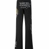 Ed Hardy Womens La-Tiger-Roar Flared Trousers