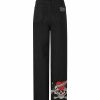 Ed Hardy Womens Kill Slowly Relaxed Denim Trousers Jeans