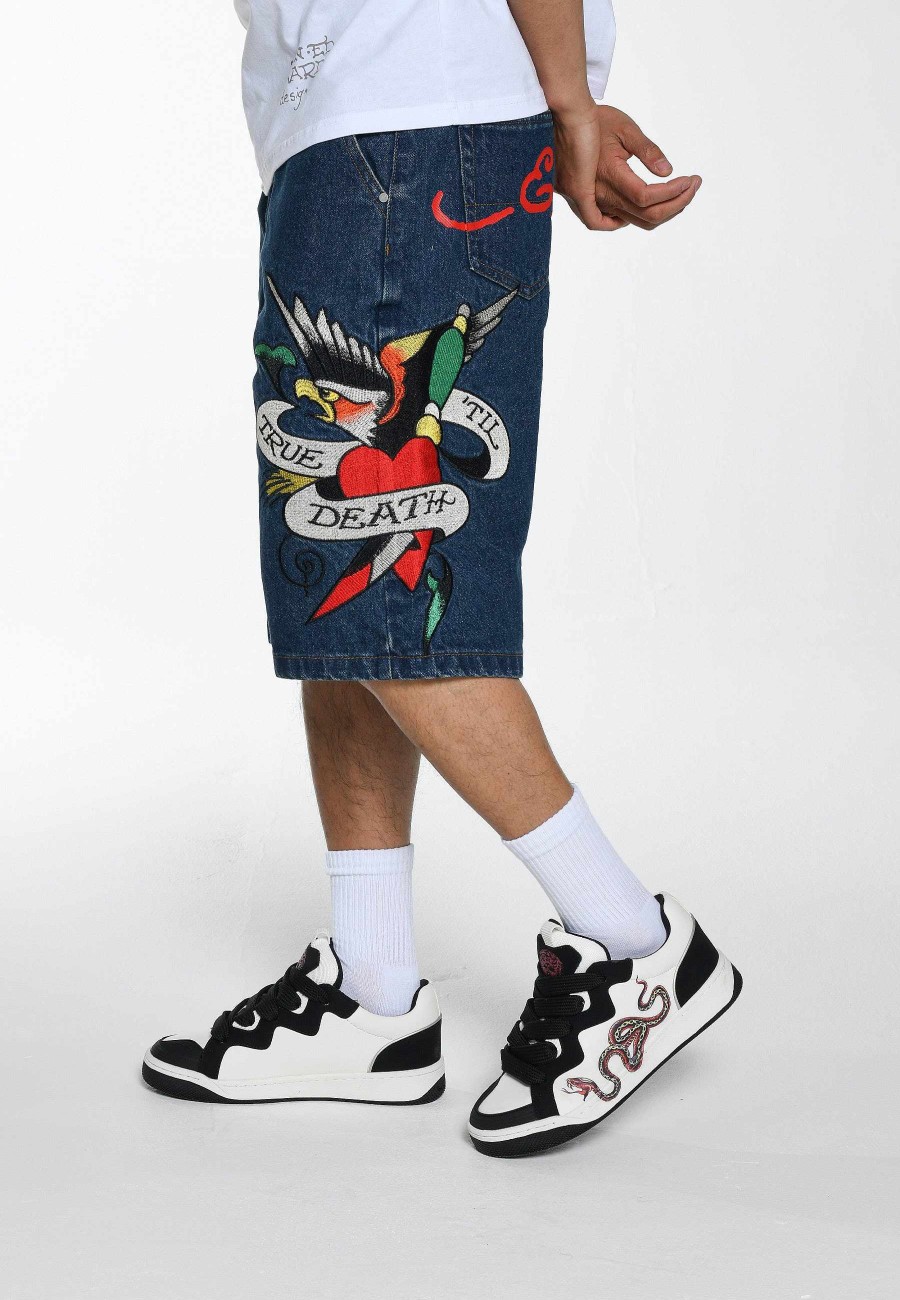 Ed Hardy Mens Laserflip Low- Snake