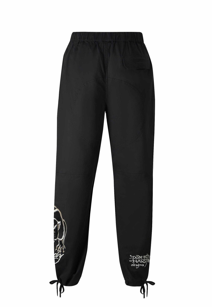Ed Hardy Mens Panther Woven Tech Trouser