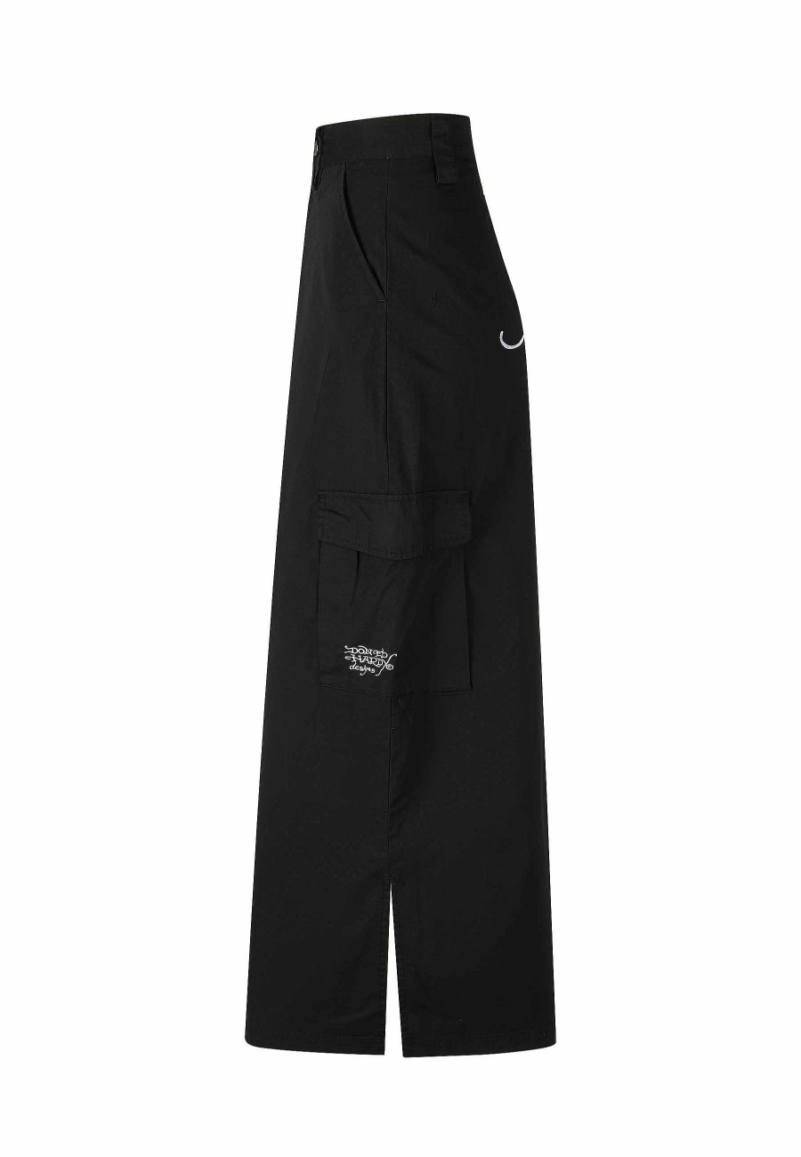 Ed Hardy Womens Koi Wave Cargo Skirt